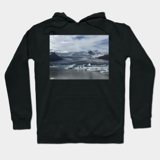 Glacier Lagoon in Jökulsárlón Iceland Hoodie